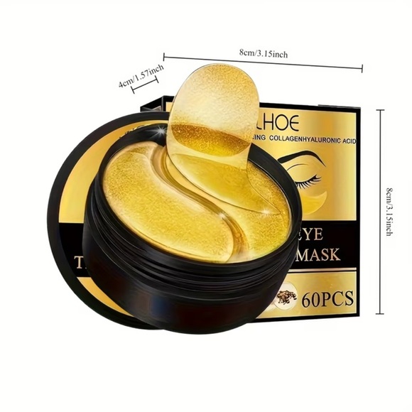 60pcs of Unisex Adult Golden Eye Moisturizing Patches NEW in box - Picture 4 of 8